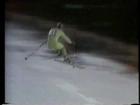 Franz Klammer - 1976 Olympic Gold Medal Run | Skiing video, 1976 ...