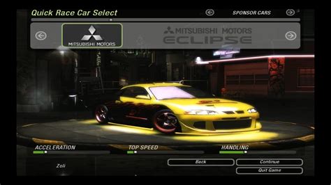 Need For Speed Underground 2 Unlock All Cars In Career Mode Pc - taplasopa