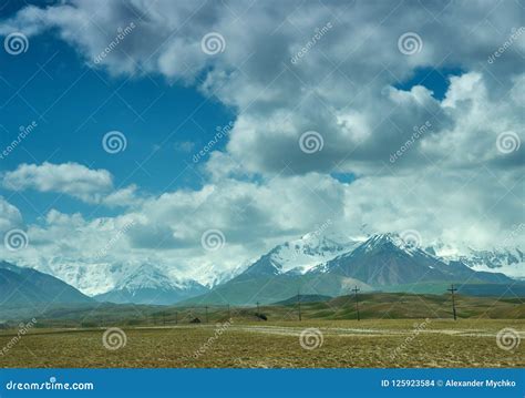 Alay Valley stock photo. Image of climbing, background - 125923584