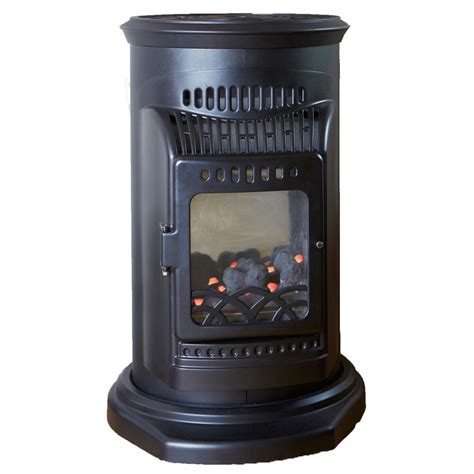 Canterbury Portable 3kW Real Flame Woodburner Effect Gas Fire Heater Butane | eBay