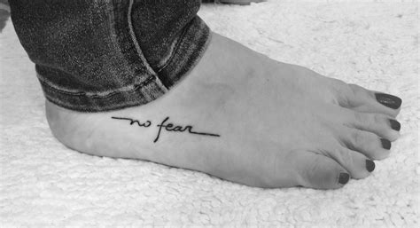 No Fear Tattoo