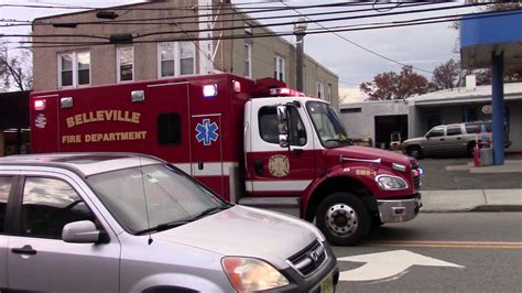 Belleville, NJ Fire Department Ems-1 Responding - YouTube