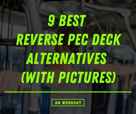 9 Best Reverse Pec Deck Alternatives (With Pictures) | Dr Workout