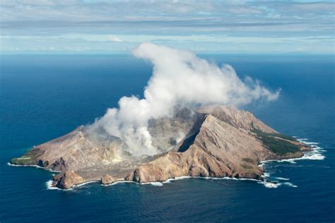 A timeline of New Zealand's White Island eruption history.