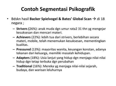 Contoh Segmenting – Ujian