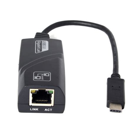 USB-C Gigabit Lan Card USB 3.1 Network Adapter USB Type C to Ethernet External – accXpress.com