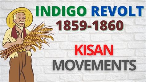 Indigo Revolt 1859 - 1860 | Peasant Movements | नील विद्रोह 1859 - 1860 | किसान आंदोलन | - YouTube