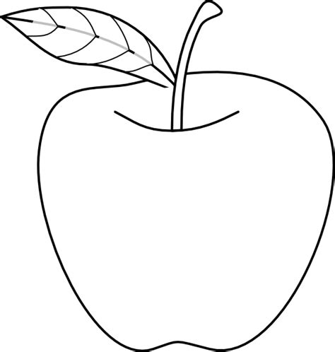 Apple Drawing Clip Art at Clker.com - vector clip art online, royalty ...