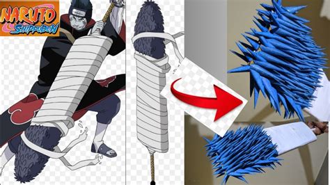 How to make samehada sword one of the seven ninja swords samehada Naruto series DIY - YouTube