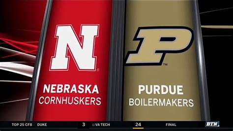 Nebraska at Purdue - Football Highlights - YouTube