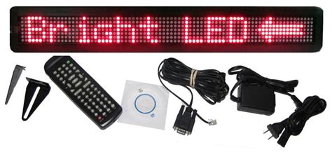 4" x 24" Scrolling LED Sign