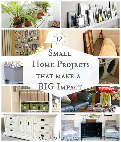 12 DIY Small home projects (Big impact) - Craftionary