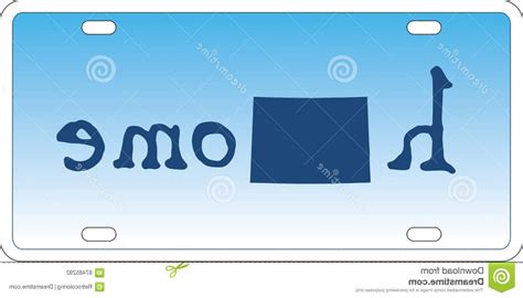 Colorado License Plate Vector at GetDrawings | Free download