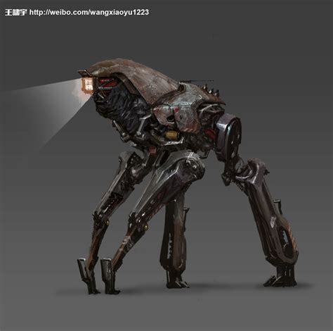 ArtStation - Practice of mechanical characters, Xiaoyu Wang Robot ...