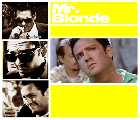 Mr. Blonde | Reservoir dogs, Urban movies, Cinema film