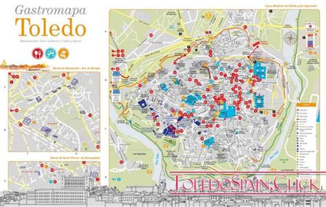 Tourist map of Toledo ⋆ ToledoSpain.Click