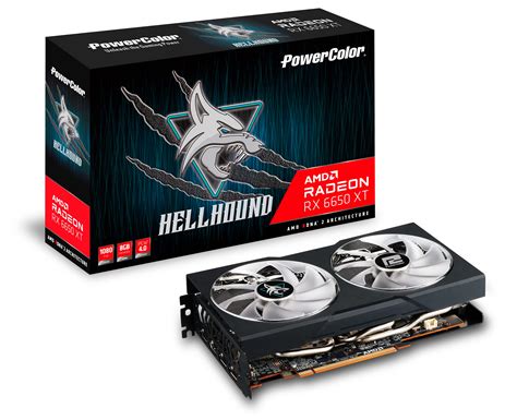 Buy Powercolor Radeon RX 6650XT Hellhound OC 8GB Online at desertcartUAE