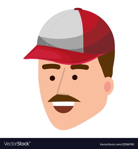 Baseball player cartoon Royalty Free Vector Image