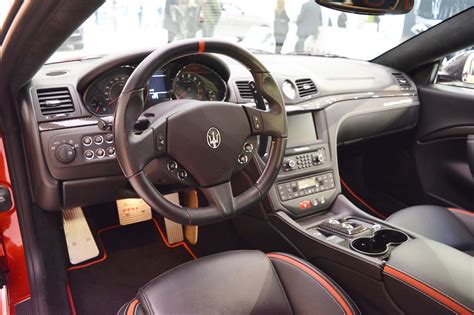 Maserati GranTurismo MC Stradale Centennial Edition interior at 2016 Bologna Motor Show