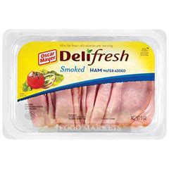 Riteway Food Markets - OSCAR MAYER DELI FRESH HAM WATER ADDED SMOKED - 9OZ