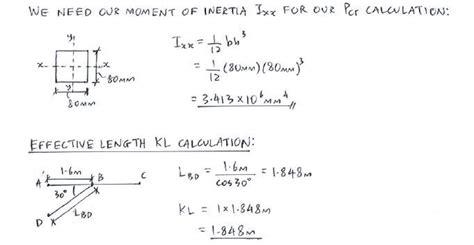 Example | C5.1 Euler’s Buckling Formula | Solid Mechanics II