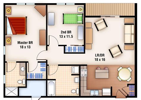 Apartment Design Plan | Apartment Design