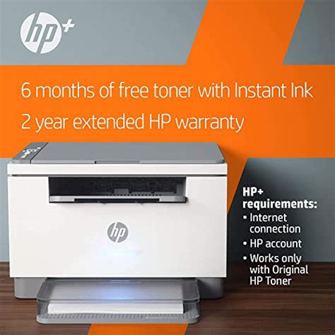 HP Laserjet MFP M234dwe Wireless Black and White Printer, Print Scan ...