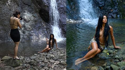 Natural Light Waterfall Photoshoot in Costa Rica, Behind The Scenes ...