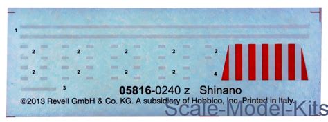 Revell - Shinano - plastic scale model kit in 1:1200 scale (RV05816 ...