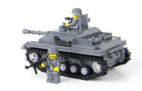 Custom WW2 Deluxe German StuG Tank Made With Real LEGOÂ® Bricks