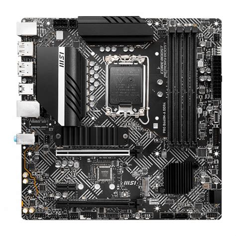 Placa Mae MSI PRO B660M-A, DDR4, Socket LGA 1700, M-ATX, Chipset Intel ...