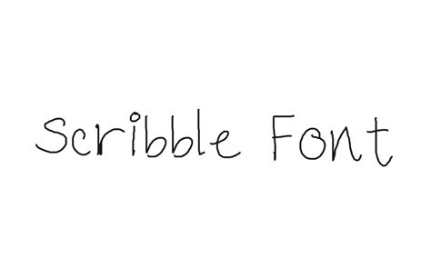 Scribble Font Free Download - Fonts Bee