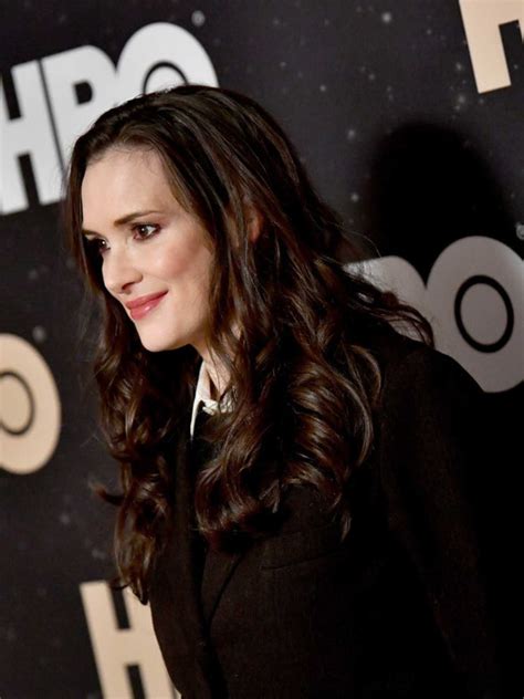 Winona Ryder Attends HBO Segment of the 2020 Winter TCA Press Tour in ...