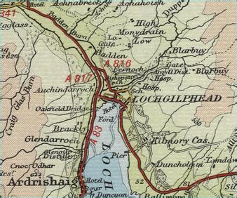 Lochgilphead Map