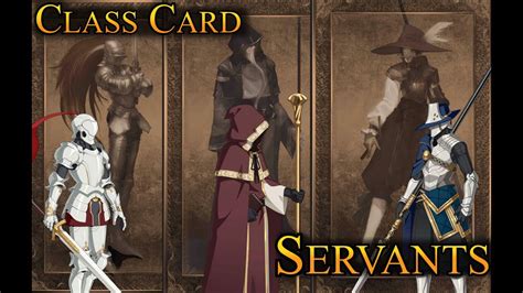 Class Card Servants - Animation Showcase [FGO] - YouTube