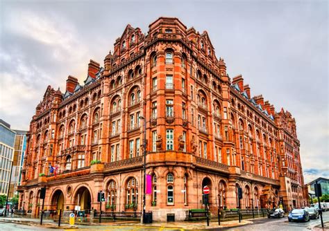 Architecture of Manchester in England Stock Image - Image of center ...