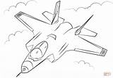 Stealth multirole fighter F 35  Super Coloring Pages sketch template