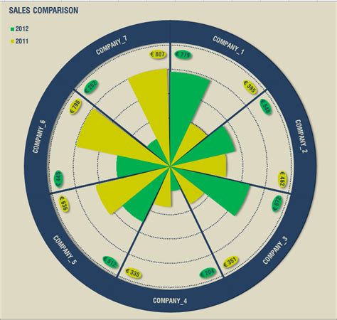 Circular bar plot excel - AbuLekiesha