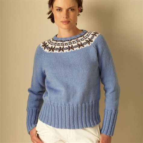 FREE PDF Download - Bernat Natural Elements Fair Isle | Knitting women ...