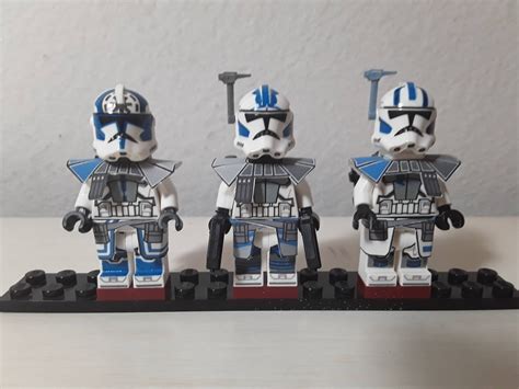 Clone ARC Trooper Custom Decaled LEGO Minifigures | Etsy