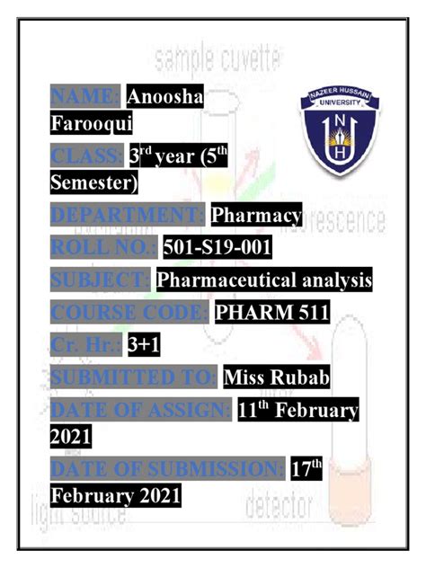 Pharmaceutical Analysis | PDF