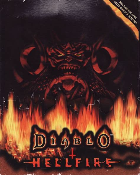 Diablo + Hellfire (1998) Windows box cover art - MobyGames