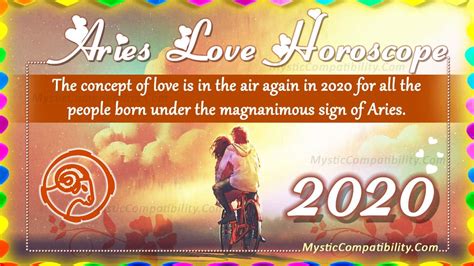 Aries Love Horoscope 2020 - Love & Relationship Predictions