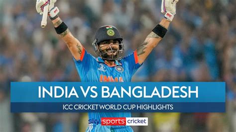 Cricket World Cup Highlights: Virat Kohli scores century as India beat ...