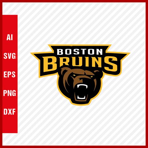 Boston Bruins Logo Hockey Svg NHL National Hockey League Team Svg Clip ...