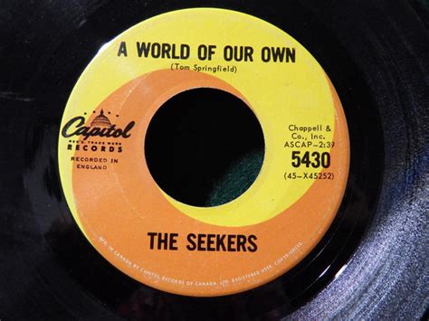 The Seekers - A World Of Our Own (1965, Vinyl) | Discogs