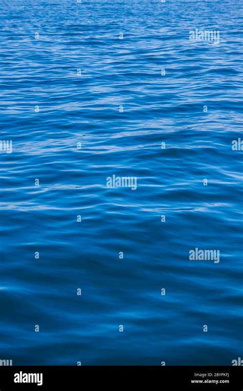 Blue water waves Stock Photo - Alamy