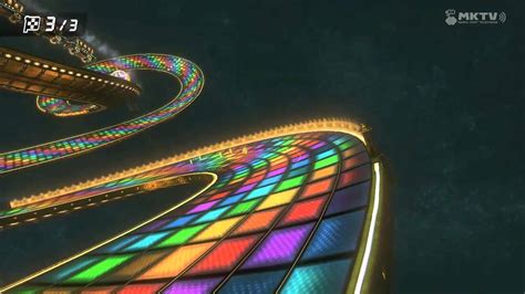 Mario Kart 8 - Rainbow Road Highlights - YouTube