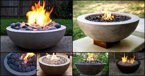 Create a Beautiful DIY Concrete Fire Pit for Your Backyard Oasis