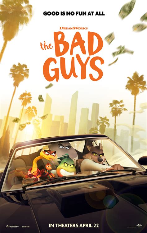 Official Trailer for DreamWorks' 'The Bad Guys' About Five Criminals | FirstShowing.net